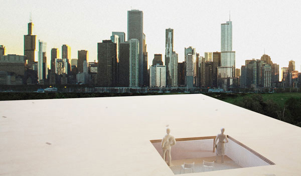 Chicago Architecture Biennial Kiosk