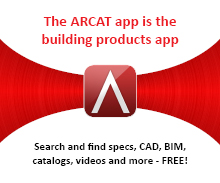 The ARCAT app is the building products app
