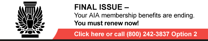 Your AIA membership benefits are ending.