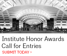 Institute Honor Awards all for Entries