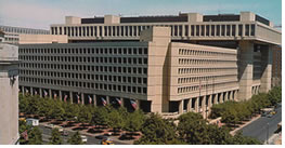 The Brutalist FBI Building (1971), is a popular D.C. tourist attraction.