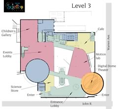 New floor plans shows off the vastly increased exhibition areas.