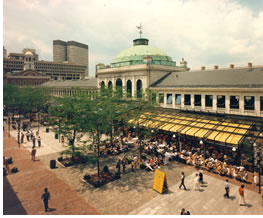 Quincy Hall at Faneuil Hall Marketplace is a "a precedent for adaptive re-use with global influence," according to the jury.  Courtesy of the Architect.