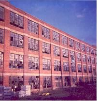 Picture taken in 1984: the Beattie Textile Mill dates back to the mid-19th century. The Beattie family abandoned it, and it fell into disrepair.