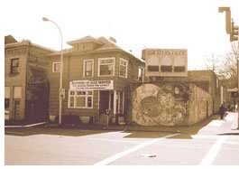 The community center's site . . . before. Photo by Michael Mathers