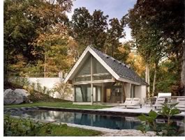 Residential Architecture Award winner Poolhouse at Little Falls, McLean, Va., by Randall Mars Architects, McLean, Va.