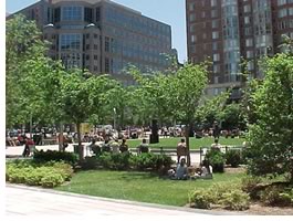 Arlington County, Va., set aside land for "pocket parks" in its Rosslyn-Ballston Corridor, winner of the Overall Excellence award in Smart Growth.