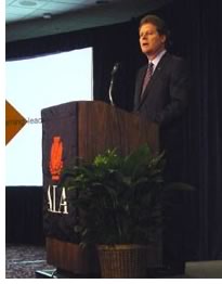 “Grassroots is about learning, said AIA President Thompson E. Penney, FAIA. “We’re here to sharpen our knowledge. Knowledge is our agenda, and sharing will be the way we work.”