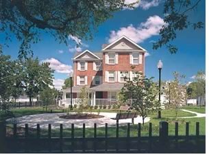 Monterey Place New Haven, by Fletcher-Thompson, Inc., Shelton, Conn., is a HUD Hope VI project and a 2003 Housing PIA Award winner for community design(Photo ©ESTO Photographics.)