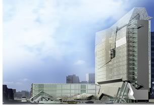 Federal Building, San Francisco, by Morphosis. Rendering courtesy of the architect.