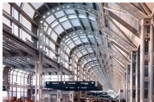 Chicago OHares United Airlines terminal