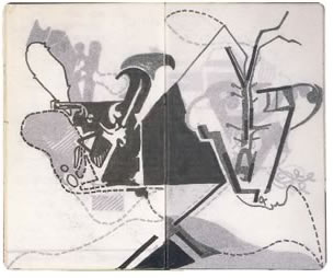 Abstract sketch by Thom Mayne. Courtesy of Morphosis.