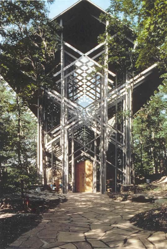 Thorncrown Chapel Structure