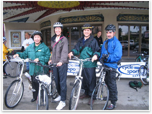 Left to right: Councilwoman Jean Quan; Councilwoman Pat Kernighan; City Staff Zac Wald.