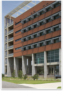 BNIM’s Fayez S. Sarofim Research Building at the University of Texas Health Science Center in Houston.