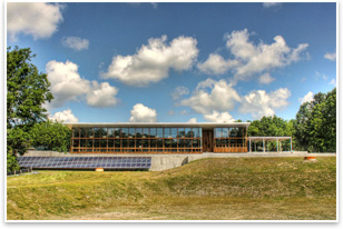 The Omega Center for Sustainable Living by BNIM. Photo courtesy of Andy Milford..