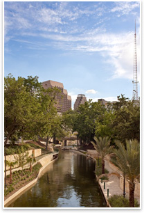 The new 1.3 mile stretch of San Antonio’s River Walk is called the Museum Reach, Urban Segment and is a $72 million design by San Antonio-based Ford, Powell & Carson Architects & Planners. The stretch opened last May. Photo courtesy of Ford, Powell & Carson Architects & Planners.