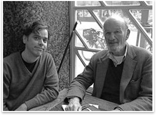 Authors Leadon (left) and White on Bleecker Street, January 30, 2000. Photo courtesy Fran Leadon, AIA.