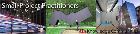 AIA Small Project Practitioners Knowledge Communities logo