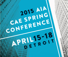 2015 AIA CAE Spring Conference 