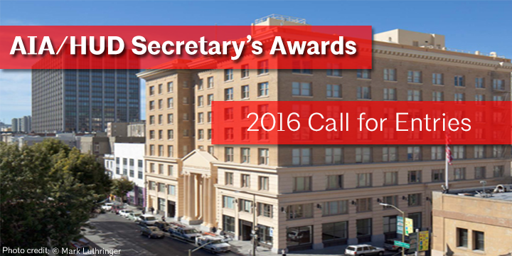 AIA HUD Secretary's Awards 2016